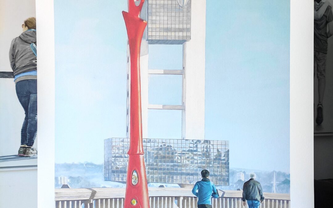 «Sol de enero», 50×70 cms