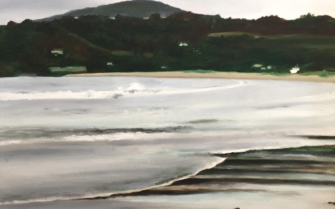 Playa de Miño en invierno