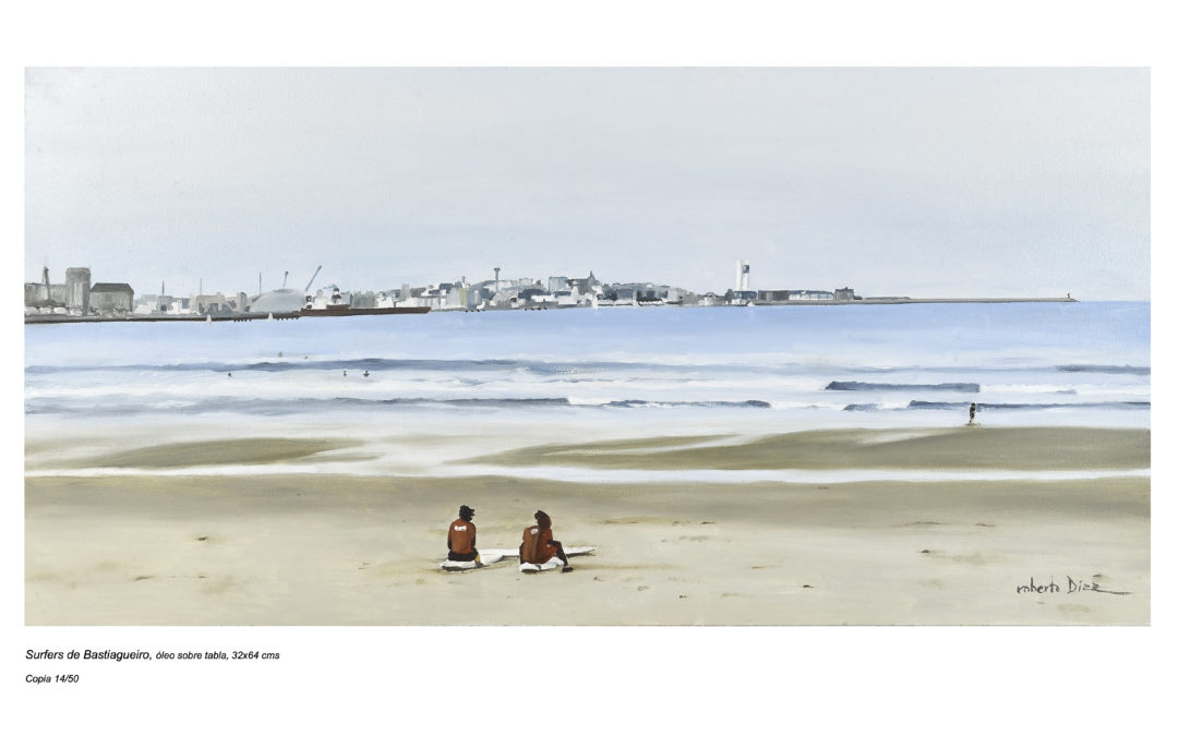 «Surfers de Bastiagueiro», 45×32 cms
