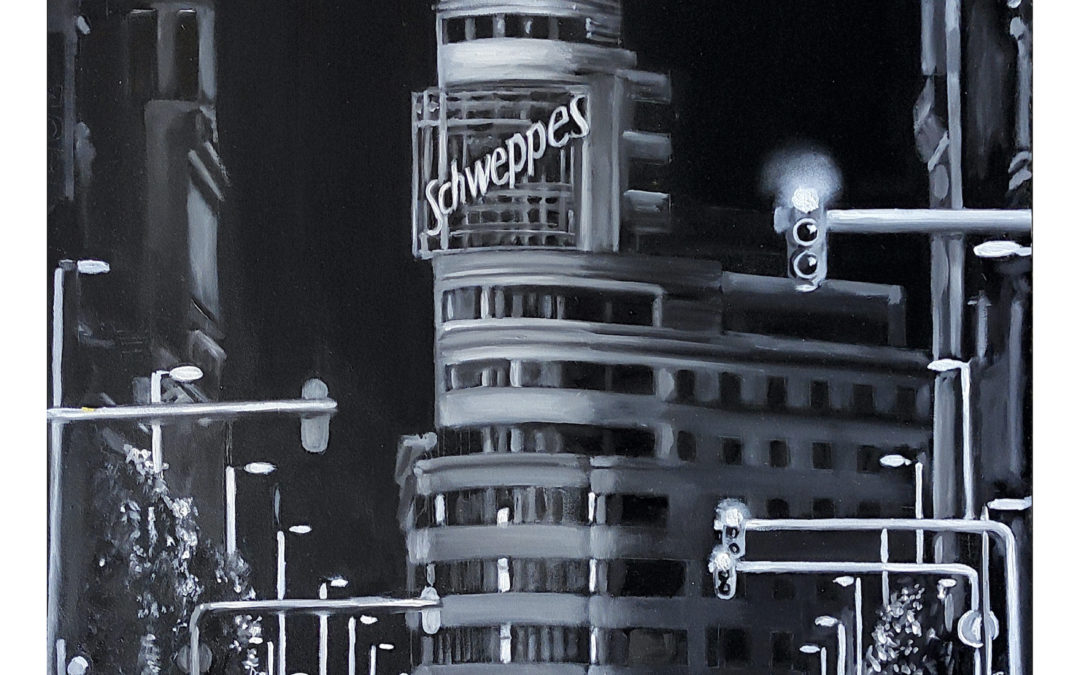 «Schweppes Gran Vía», 45×32 cms