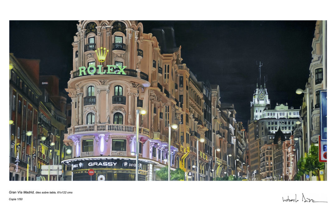 «Gran Vía Madrid», 45×32
