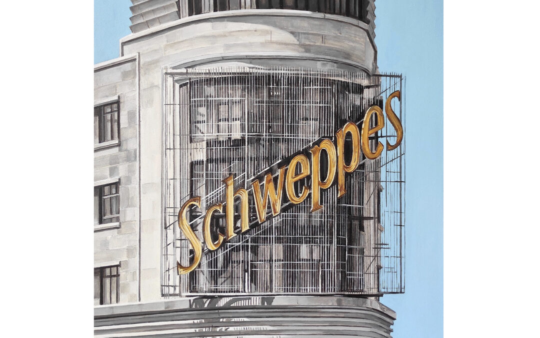 «Schweppes Edificio Carrión», 45×32 cms