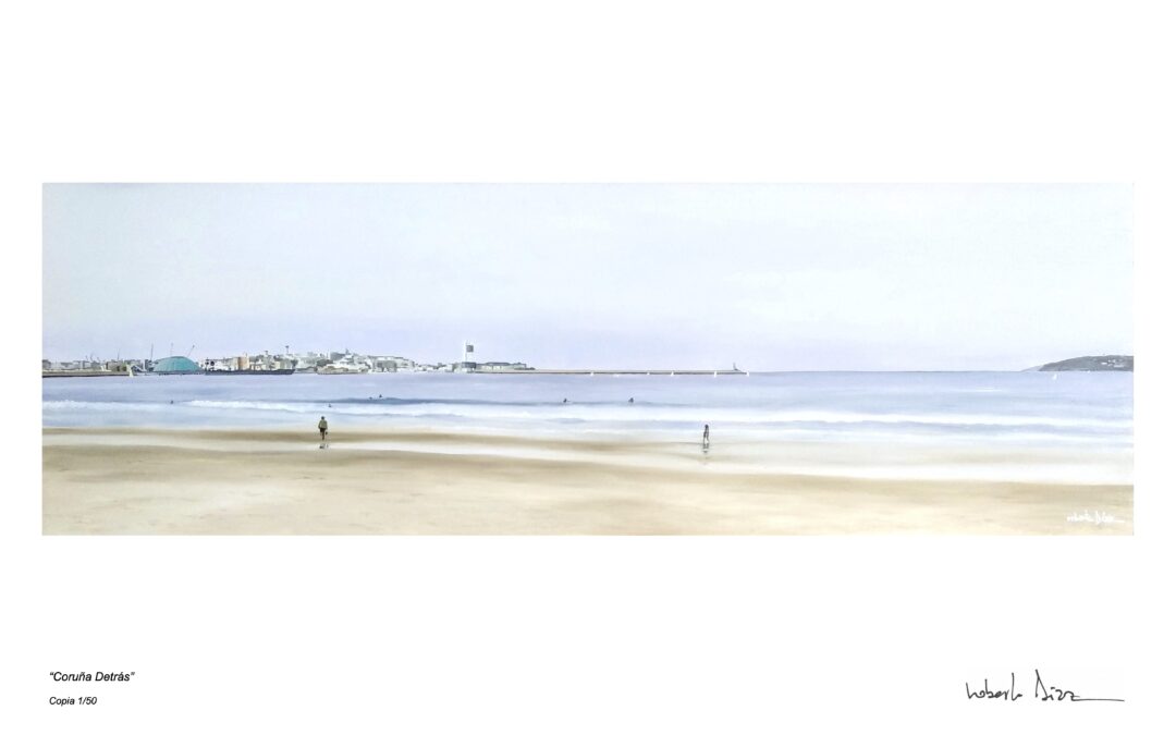 «Coruña Detrás», 45×32 cms