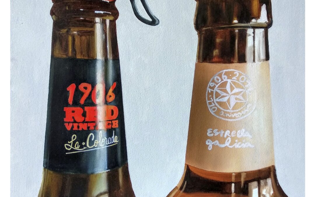 «Cuellos de Botella Estrella», 45×32 cms